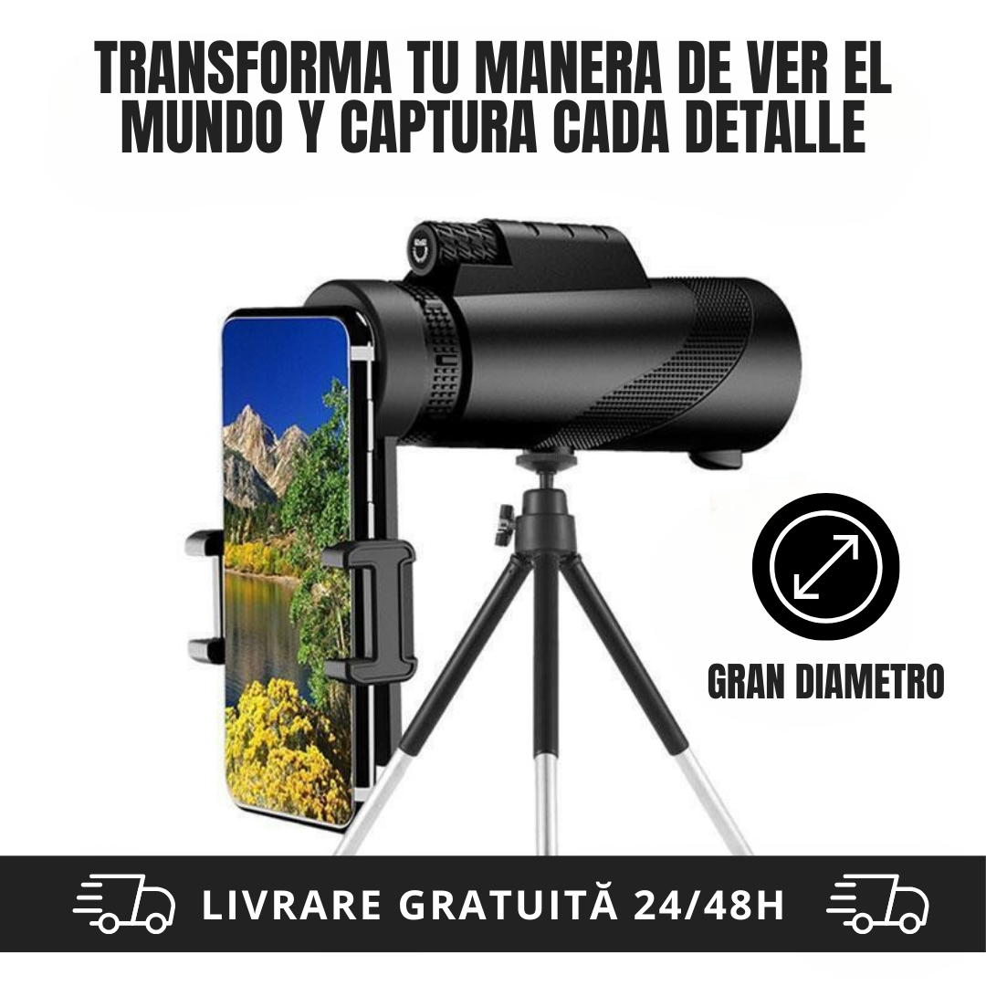Telescop portabil cu viziune nocturnă – Stars™