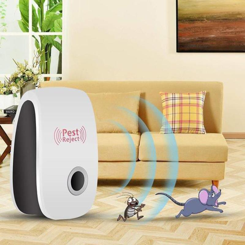 PROMO 2 LA PREȚ DE 1! - Dispozitiv Ultrasunete Antiinsecte și Rozătoare – PestReject™