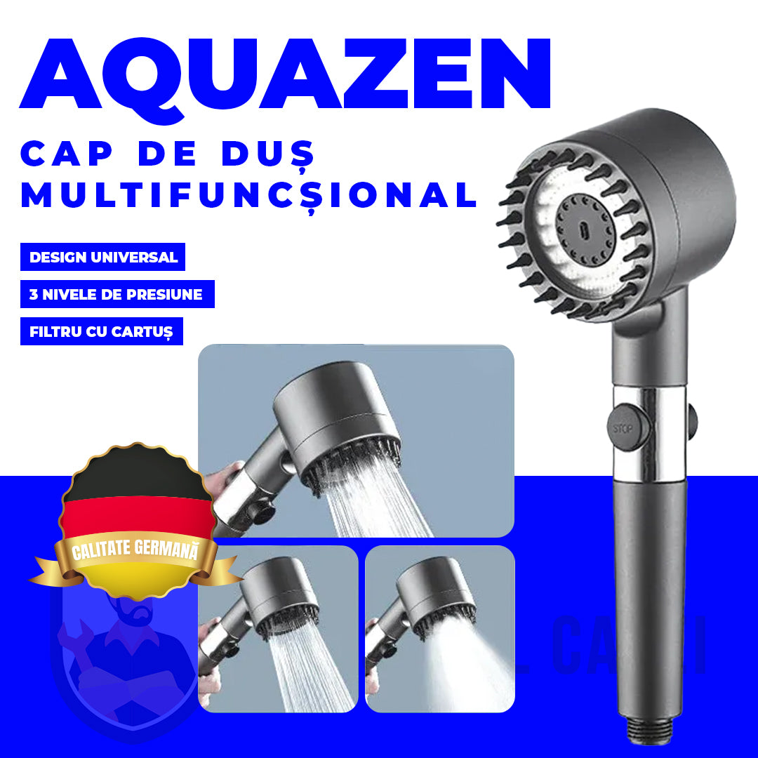 Cap de duș cu presiune înaltă + 1 filtru gratuit - Jet™