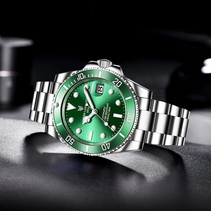 Ceas Elvețian Oruss Sterling Ascend Submarine – Verde Metalizat