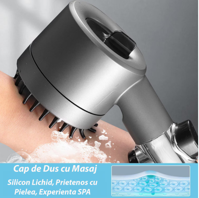 Cap de duș cu presiune înaltă + 1 filtru gratuit - Jet™
