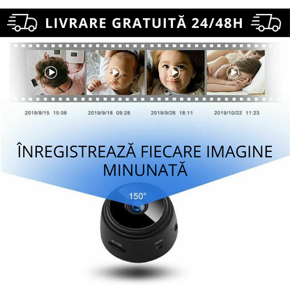 Mini cameră spion 1080p HD
