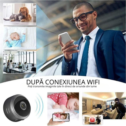 Mini cameră spion 1080p HD