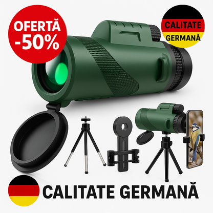 Telescop portabil cu viziune nocturnă + Trípiedă și Suport Mobil – Stars™