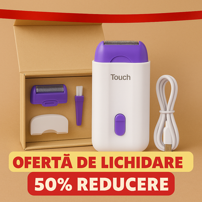 Kit Complet Depilator Electric cu Laser & Micro-Oscilație – Touch™