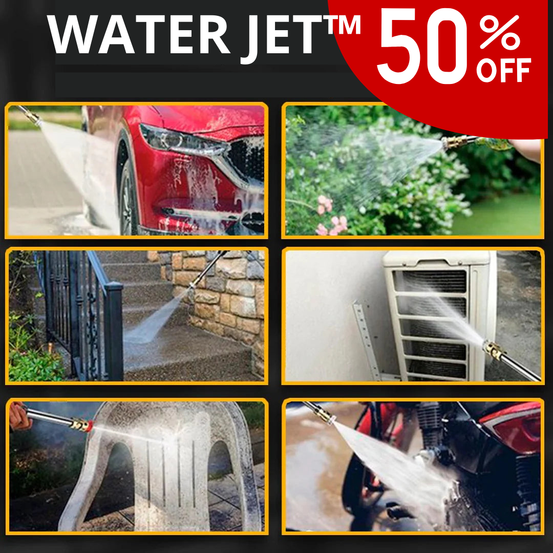 WaterJet™ -  Aparat de Spălat cu Presiune + Geantă + Baterie EXTRA GRATUITĂ